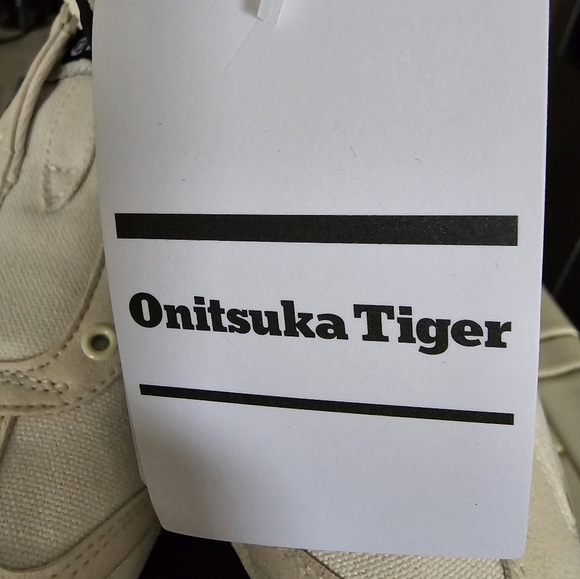 NWT Authentic Onitsuka Tiger Mexico 66 Slip-on Birch & Midnight Size 6.5 Women - Picture 9 of 9